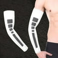 thumbnail image 1 of Basketball Bar Lengthen Armguards Sunscreen Sports Protective Forearm Elbow Pad Basketball Pad, 1 of 8