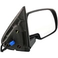thumbnail image 5 of For Chevy Silverado 1500 2003 04 05 06 2007 Door Mirror Passenger Side | Power Glass | Manual Folding | Painted Cover | With Heated Glass | With Body Cladding | GM1321295 | 19120542, 615343151182, 5 of 6