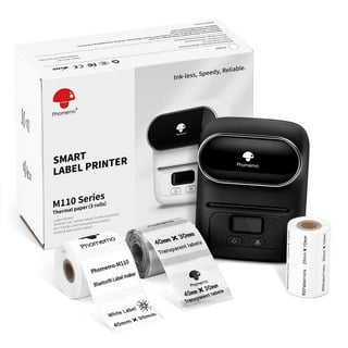 Label Maker Machine with Tape - Label Maker with 1 Roll Label Tape, Thermal Bluetooth Portable Label Printer, Label Makers, Mini Label Makers for