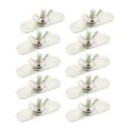 thumbnail image 1 of 10 tornillos con forma de mariposa para kit de sellado de ventanas de aire acondicionado, tornillos y tuercas de ajuste, reemplazo de sellos, kit de, 1 of 8
