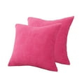 thumbnail image 1 of Toystoory 2 piezas de fundas de almohada para sala de estar, cama, funda de almohada cuadrada decorativa, funda de cojín para coche, suministros Decoración del hogar Rosa roja, 1 of 6