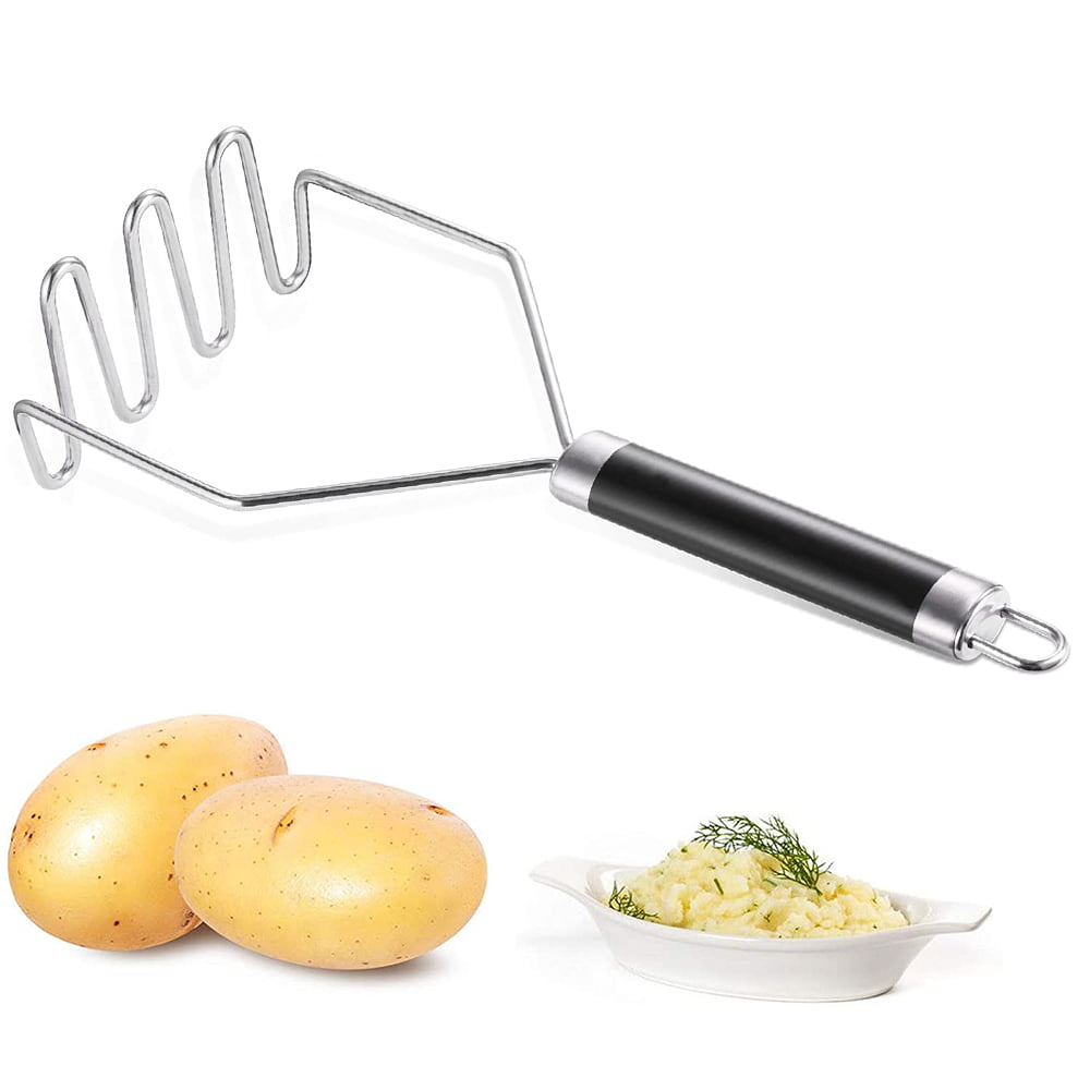 1 X Potato Masher Nylon Vegetable Avocado Guac Smasher Hand Tool Kitchen Gadget 