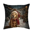 thumbnail image 5 of Festive Christmas Print Pillow Cover - Soft Holiday Decor for Couch, Sofa, Car Seat or Living Room, Cozy Decorative Accent C, 5 of 6