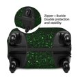 thumbnail image 3 of Fotbe Green Sparkling Luggage Cover Protector,Suitcase Protector,Scratch and Dirt Resistant,Fits 18-32 Inch Luggage-X-Large, 3 of 8