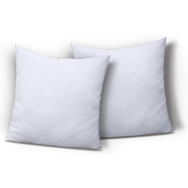 Funda de almohada de 2 piezas Funda de almohada impermeable Funda de almohada de estilo nórdico (blanco 50*50 cm)