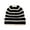Black, variant on Winter Slouchy Knitted Cuffed Beanie Hats for Women Soft Classic Knit Stretchy Striped Warm Cap for Men and Women