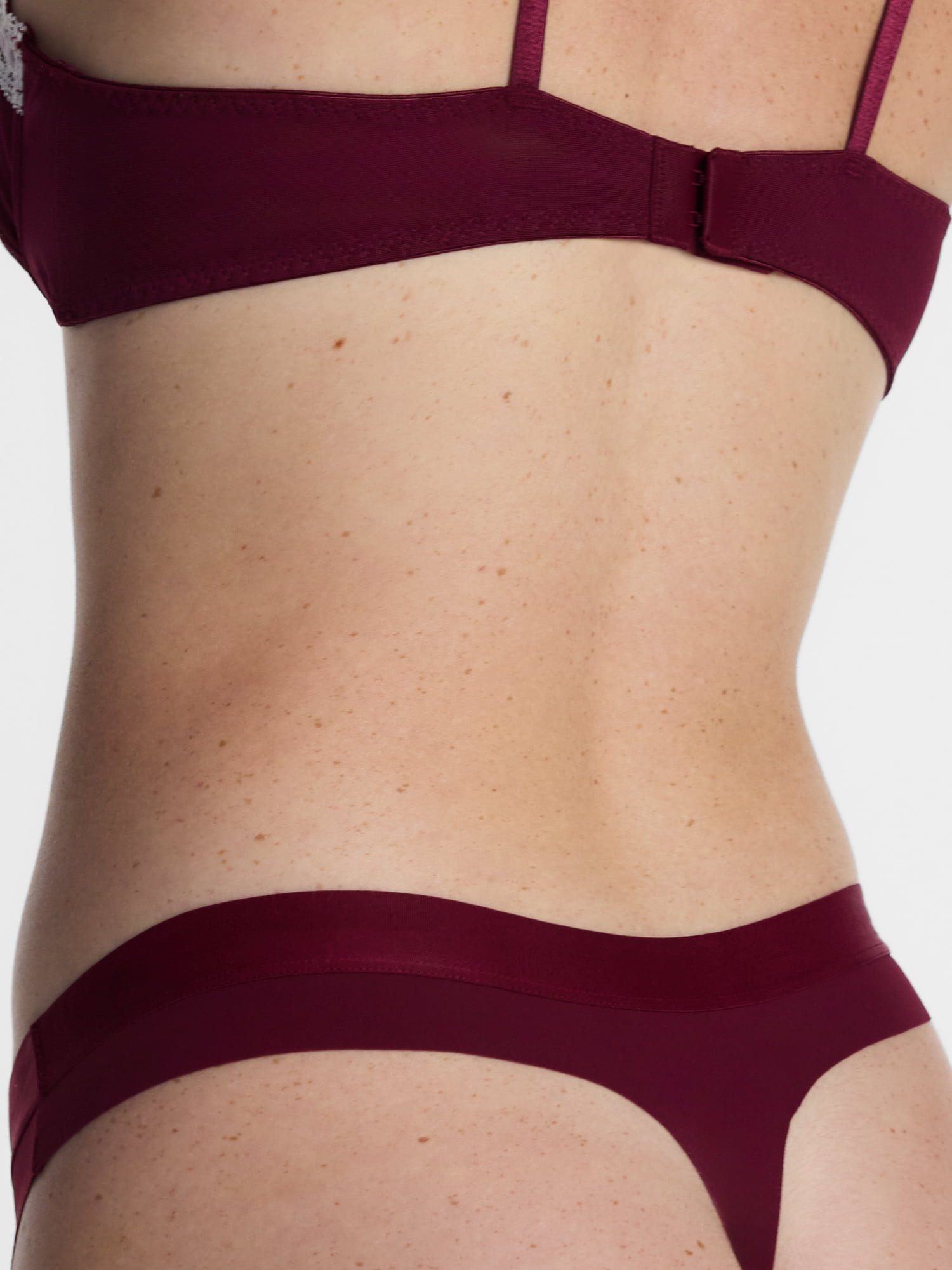 No Boundaries Micro Thong Panties, 1 Pack, Women's XS-XXXL