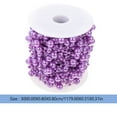 thumbnail image 2 of SEWACC Bead String DIY Ornament 1 Roll Purple Resin for Home Scene Decor, 2 of 8