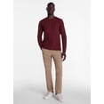 thumbnail image 2 of George Men's and Big Men's Cotton Crewneck Tee with Long Sleeves, Sizes XS-3XL, Big 2XB-6XB & Tall MT-4XLT, 2 of 5