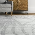 thumbnail image 5 of nuLOOM Thomas Paul Power loomed Octopus Area Rug, 3' x 5', Octopus Silver, 5 of 6