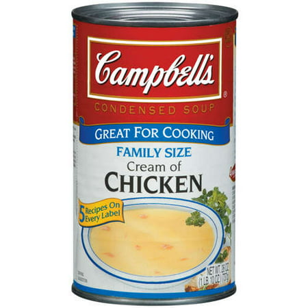 Campbell's Family Size Cream Of Chicken Soup, 26 oz - Walmart.com