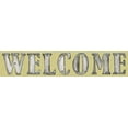 thumbnail image 2 of Medley, Elizabeth 18x7 White Modern Wood Framed Museum Art Print Titled - Welcome, 2 of 4