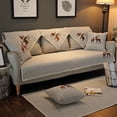 thumbnail image 2 of 1pc Elk Pattern Sofa Protective Cover Decorative Sofa Cover for Living Room Gray (90*90CM), 2 of 8