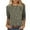 Khaki, variant on JTZGDY 3/4 Length Sleeve Womens T Shirts Cute Floral Printed Round Neck Tunic Blouse Loose Oversized Dressy Casual Pullover Tops Fall Outfit Clothes 2025 Beige XXXL