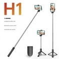 thumbnail image 3 of Mobile Phone Selfie Stick Bluetooth Live Integrated Telescopic Portable Camera Stand Tripod Universal (R1 0.7m Black), 3 of 7