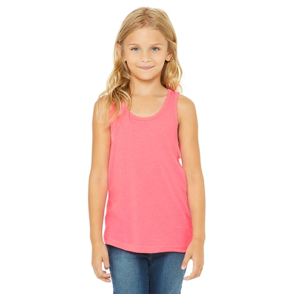 CN 3480Y YOUTH JERSEY TANK (NEON PINK S)