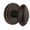 Timeless Bronze, variant on Grandeur 820702 Soleil Solid Brass Privacy Door Knob Set - Brass