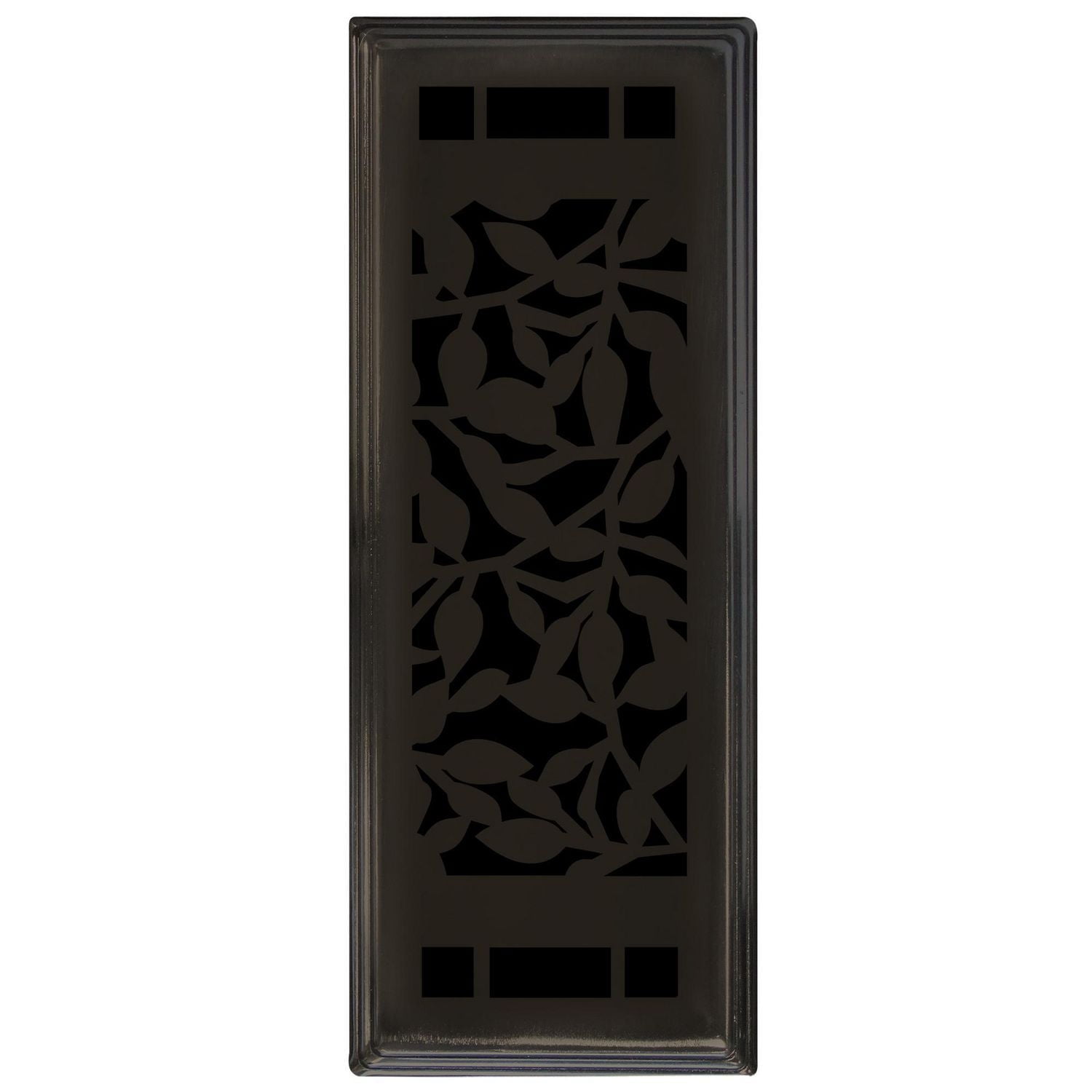 Grille de ventilation en nickel antique Dassi 3 po x 10 po de Floor Choice