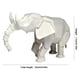 thumbnail image 5 of Articulaciones Móviles WDOplteas Elefante Geométrico Moderno, 5 of 9