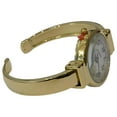 thumbnail image 5 of New Gold Geneva Metal Band Slim Case Women's Bangle Cuff Watch, 5 of 6