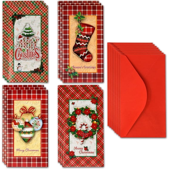 Gift Boutique Christmas Money or Gift Card Holders with Envelopes