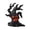 D, variant on SUYOLL Halloween Decorations Outdoor Tree Faces Tree Monster Figurine | Realistic Halloween Decorations Tree Statue | Tree Face Figurine | Abletop Ornament Indoor Halloween Decorations Decal