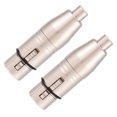 thumbnail image 4 of Xlr To , Xlr To  Connector, Xlr To  Adapter, Pressure Resistant Female Jack For Players For Guitars Microphones Stage Lamps, 4 of 8