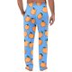thumbnail image 5 of Pantalones largos para hombre con estampado de cintura elástica y bolsillo con cordón, pantalones largos de poliéster para hombre, 5 of 5