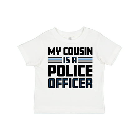 

Inktastic My Cousin is a Police Officer Boys or Girls Toddler T-Shirt