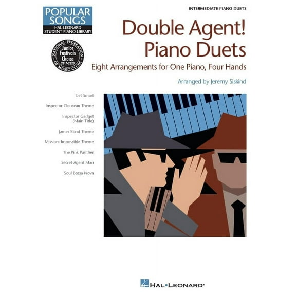 Double Agent! Piano Duets: Hal Leonard Student Piano Library Popular Songs Series Intermediate 1 Piano, 4 Hands, (Paperback)
