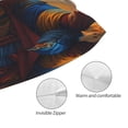 thumbnail image 3 of Kdxio Cotton Pillow Cases 20"x30" Pillowcases,Soft and Breathable Bedroom Pillow Cases-Prairie Meditating Raccoon-No Pillow Core, 3 of 5