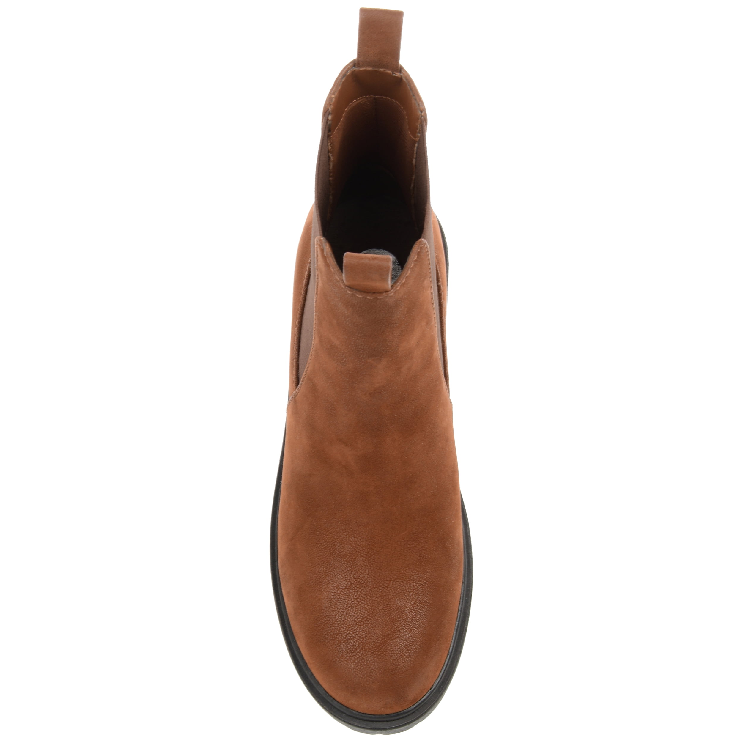 Journee Womens Ivette Pull On Block Heel Booties