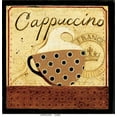 thumbnail image 2 of DiPaolo, Dan 15x15 Gold Ornate Wood Framed with Double Matting Museum Art Print Titled - Cappuccino, 2 of 4