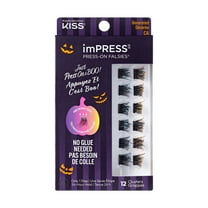 KISS imPRESS Lash Clusters, imPRESS Falsies Decorated, Enchantment, 12mm-14mm, 12 Clusters