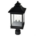 thumbnail image 4 of CWI Lighting Tête de Lanterne Extérieure Noire à 2 Lumières, 4 of 6