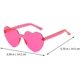 thumbnail image 2 of 8 pares de gafas de sol con forma de corazón, gafas de sol de fiesta novedosas, gafas de sol divertidas creativas, regalo Hippie, 2 of 5