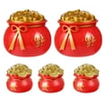 thumbnail image 6 of FOLOYORI 6Pcs Cornucopia Shape Money Bank Creative Jar for Family Ornaments 11.8x7.9in Plastic Saving Pot, 6 of 8