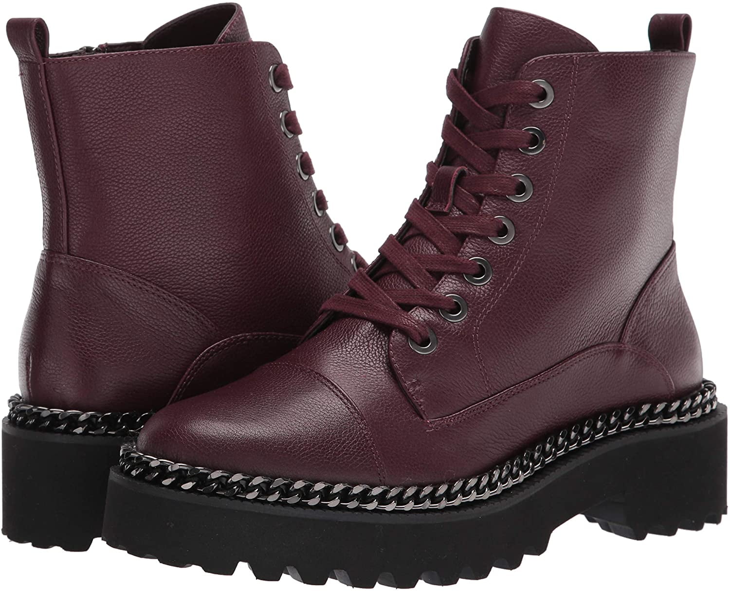 vince camuto mindinta calf hair combat boot