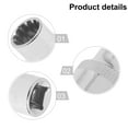 thumbnail image 3 of 12 Point Mirror Short Socket Head 3/8inch Drive for Torx Bit Ratchet Wrench Adapter 9mm, 3 of 9
