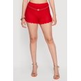 thumbnail image 3 of Women's Metallic Starfish Chain Detail Crochet Shorts, 3 of 4