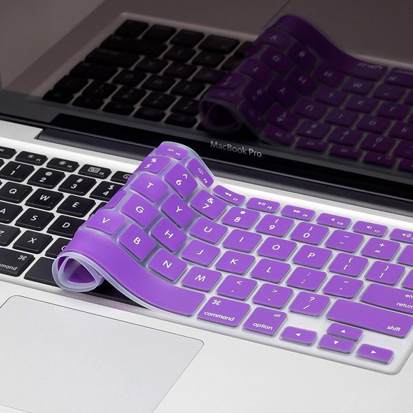 MacBook Keyboard Cover for Older Version MacBook Pro 13, 15, 17 inch and MacBook Air 13 inch, iMac Wireless Keyboard, Apple Computer Accessories Key Board Silicone Skin Protector