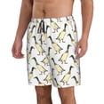 thumbnail image 2 of Salouo Mallard Ducks Pattern Swim Trunks for Men,Men's Hawaiian Bathing Suit Swimsuits Quick Dry Swimming Board Shorts Beach Shorts with Pockets-3X-Large, 2 of 6