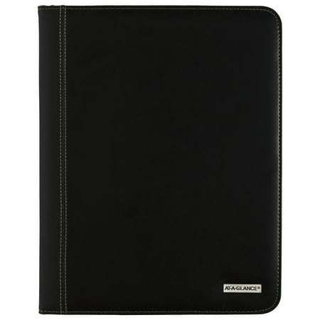 AT-A-GLANCE Executive Monthly Padfolio, 9" x 11", Black, January 2021 to January 2022 - 702900521
