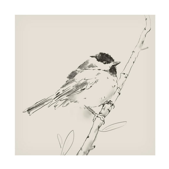 Jacob Green 'Black Capped Chickadee I' Canvas Art