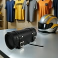 thumbnail image 4 of SOPOTUTU Motorcycle Side Bag PVC Black For Outdoor Riding With Organized Packing 1Pcs, 4 of 8