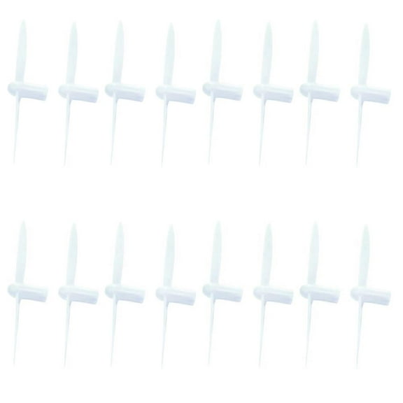 HobbyFlip All White Nano Quadcopter Propeller blade Set 30mm Compatible with Hubsan Nano Q4 H111 4 Pack