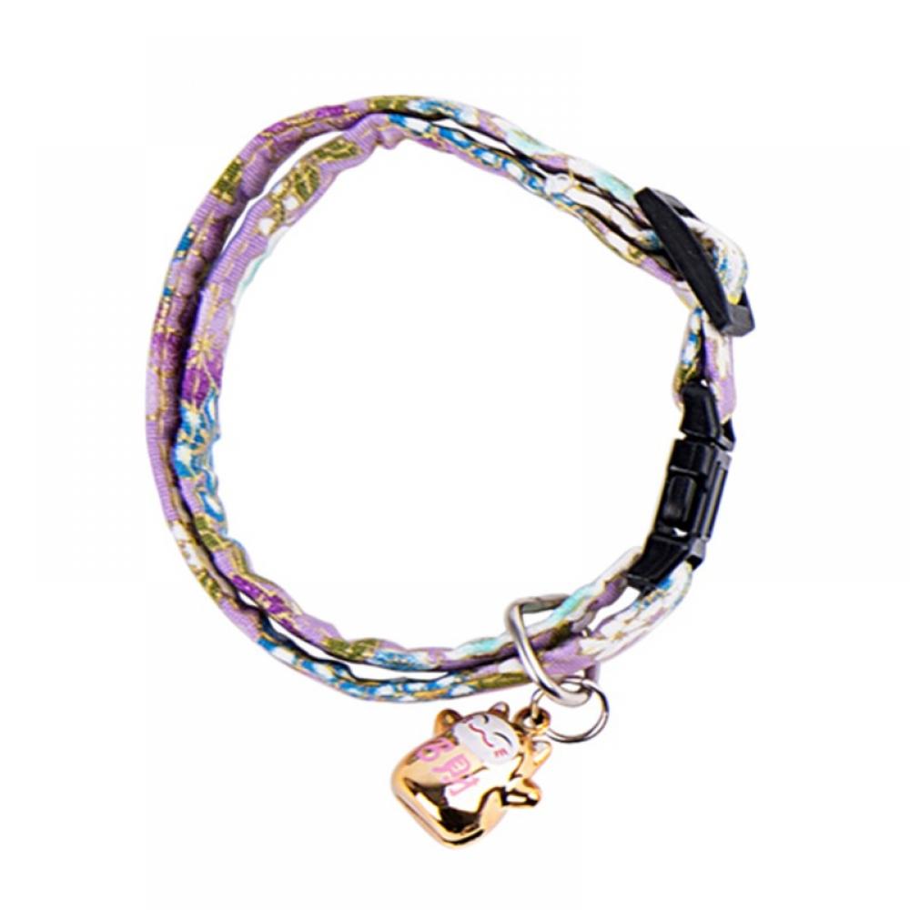 Breakaway Cat Collar with Bell, Safety Adjustable Cat Collars