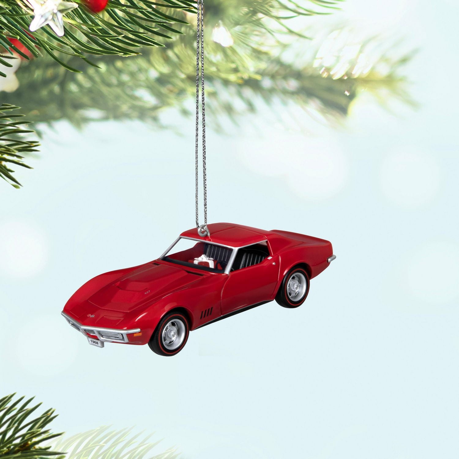 Hallmark Keepsake Christmas Ornament (Classic American Cars 1968 Chevrolet Corvette L88 2024 Metal)