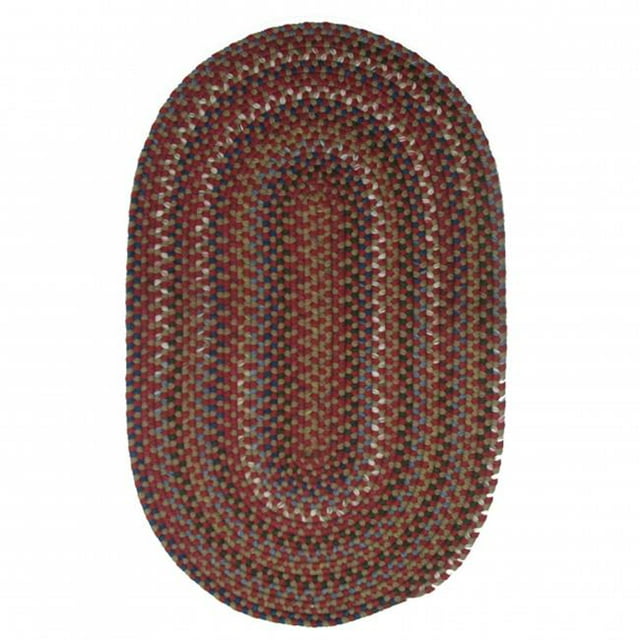 Colonial Mills WA77R024X048 2 x 4 ft. Wayland Oval Area Rug, Red