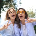 thumbnail image 3 of Unbranded Fall Thanksgiving Orange Party-Decorations Photo-Booth Props - Hats Sunglasses Photography Decor, 3 of 5